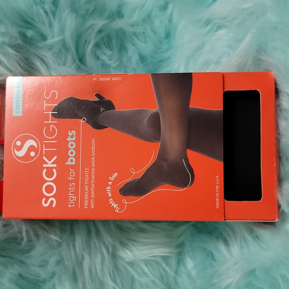 Socktighths Size A Jet Black Color